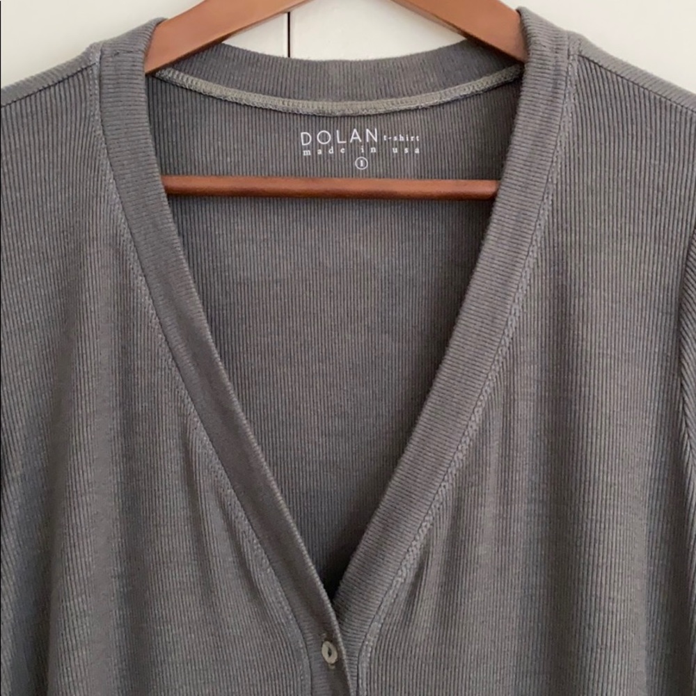 Dolan Ribbed Cardigan - Picture 4 of 7
